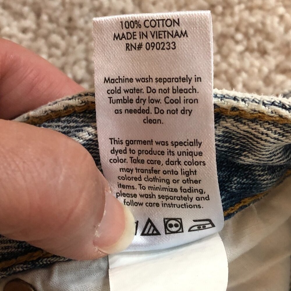 PacSun Women's Light Indigo Ripped '90s Boyfriend High Rise Jeans Size 23 - Picture 8 of 12